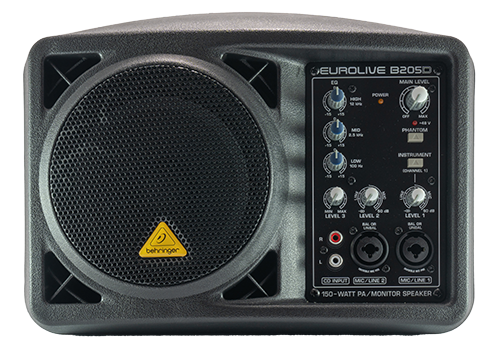 BEHRINGER B205D　EUROLIVE パワードスピーカー